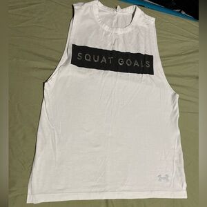 Under Armour White HeatGear Shirt